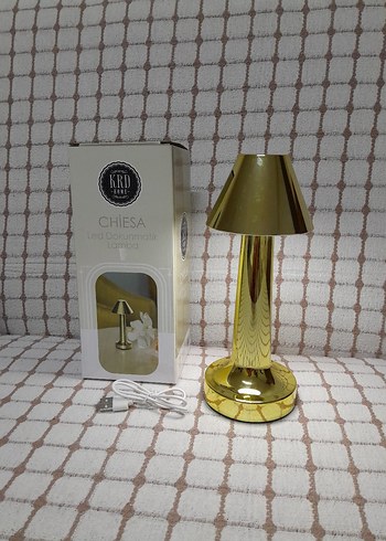  Beden Gold Dokunmatik LED Masa Lambası