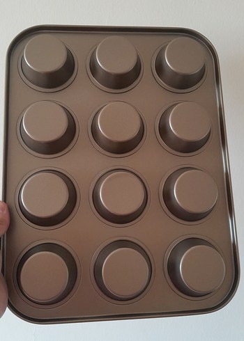 Beden gold 12'li Muffin Kek Kalıbı