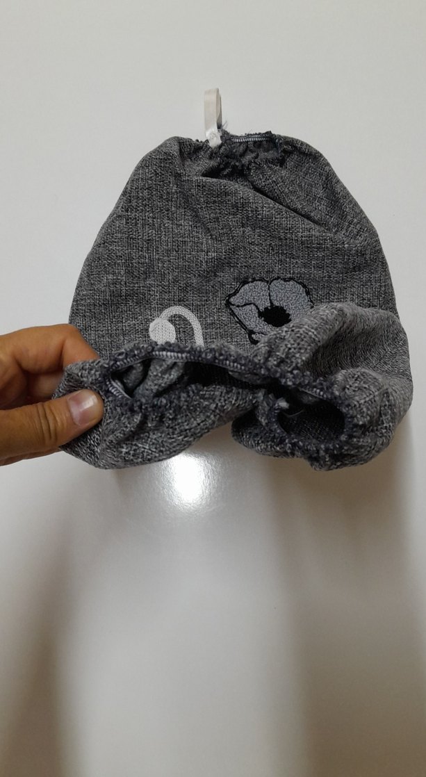 Gri punch posetlik - Görsel 4