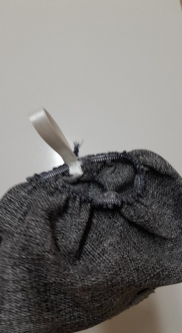 Gri punch posetlik - Görsel 3