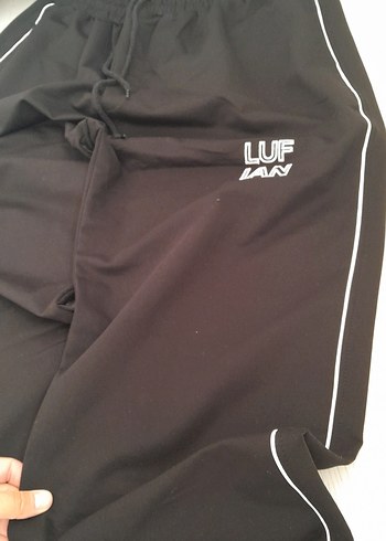 Siyah Bağcıklı Erkek Pijama Altı XL beden - Görsel 5