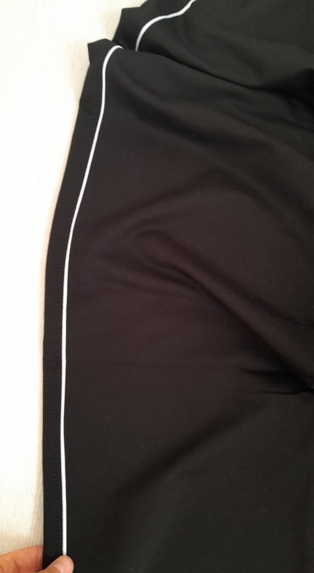 Siyah Bağcıklı Erkek Pijama Altı XL beden - Görsel 4