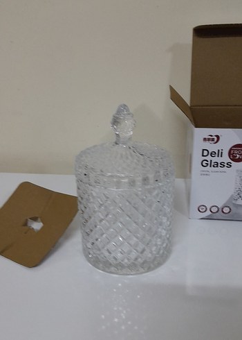 Modern Klasik Desenli Kristal Şekerlik - Görsel 5