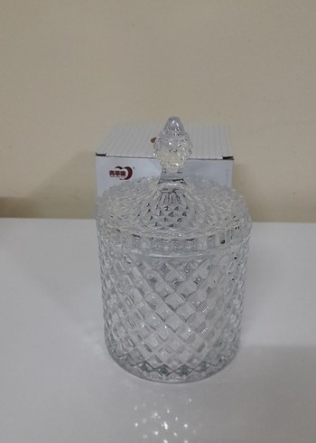 Modern Klasik Desenli Kristal Şekerlik - Görsel 8