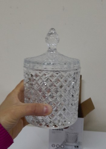 Modern Klasik Desenli Kristal Şekerlik - Görsel 4