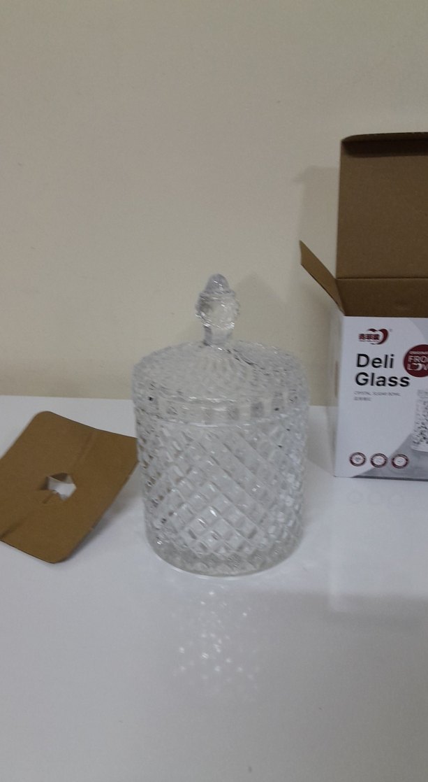 Modern Klasik Desenli Kristal Şekerlik - Görsel 5