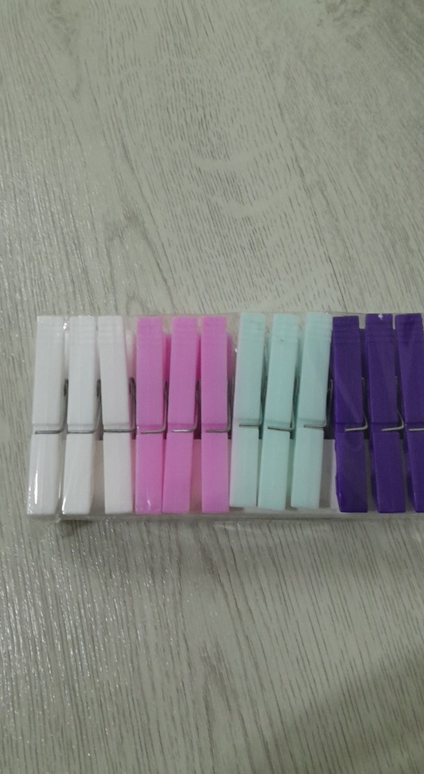 Başaran Plastik Renkli Çamaşır Mandalı 24'lü - Görsel 2