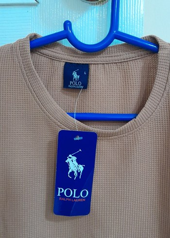 POLO Erkek Kahverengi Kısa Kollu Tişört - Görsel 3