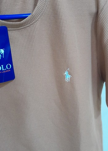 POLO Erkek Kahverengi Kısa Kollu Tişört - Görsel 5