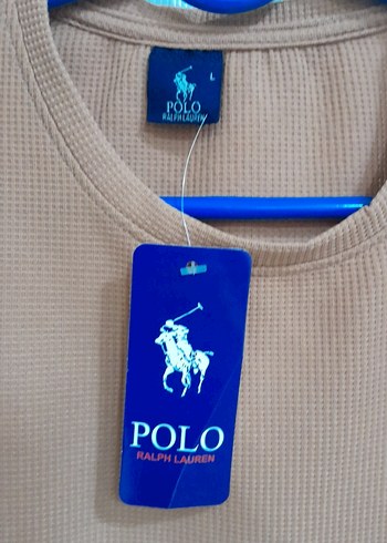 POLO Erkek Kahverengi Kısa Kollu Tişört - Görsel 4