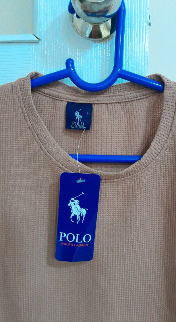 POLO Erkek Kahverengi Kısa Kollu Tişört - Görsel 3