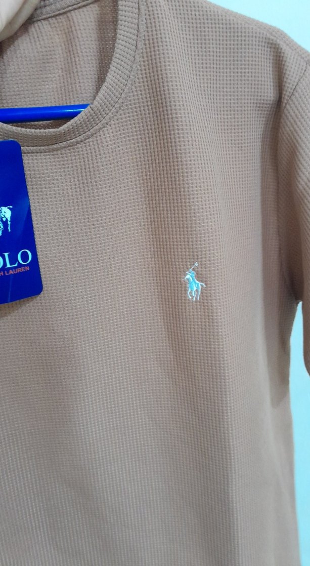 POLO Erkek Kahverengi Kısa Kollu Tişört - Görsel 5