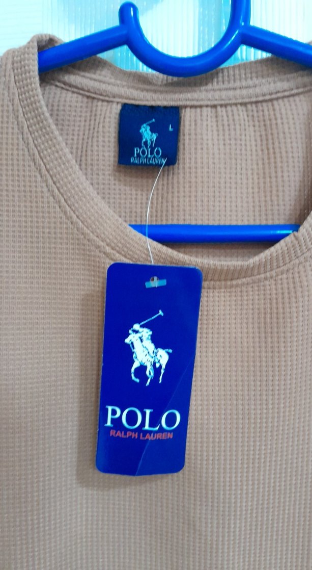 POLO Erkek Kahverengi Kısa Kollu Tişört - Görsel 4