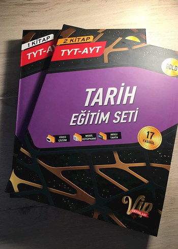 TYT-AYT Tarih Eğitim Seti 2 Kitap