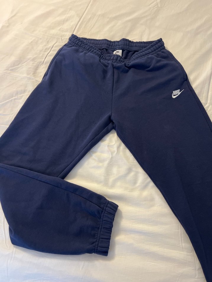 Nike Erkek Mavi Fermuarlı Eşofman Altı - Görsel 4