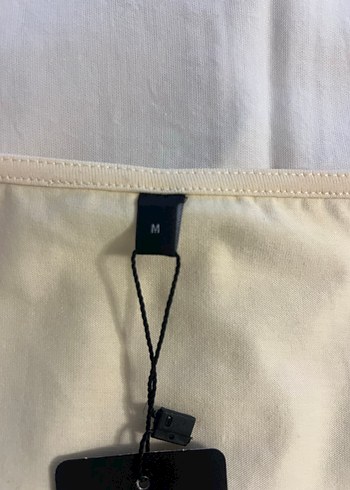 V Yaka Bej Kadın Bluz - Görsel 2