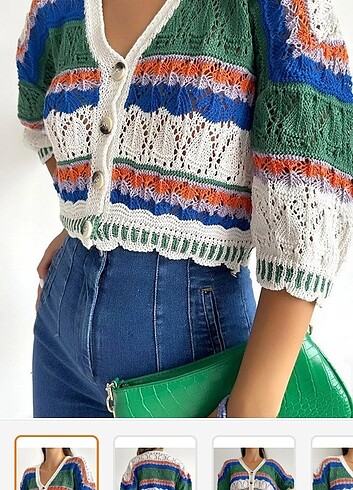 s Beden beyaz Renk Crop kazak