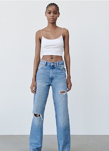 Zara wide leg jean