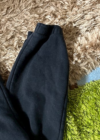 Siyah Kadın Rahat Kesim Sweatpant - Görsel 3