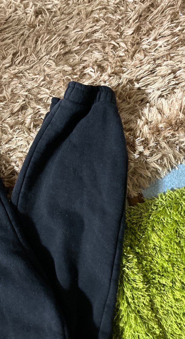 Siyah Kadın Rahat Kesim Sweatpant - Görsel 3