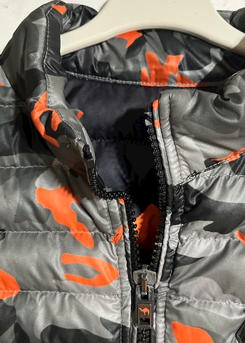 Düğmeli Kısa Kamuflaj Erkek Yelek - Görsel 3