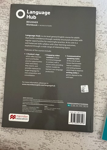 Beden Language Hub A1 Başlangıç Seviyesi Kitap Seti