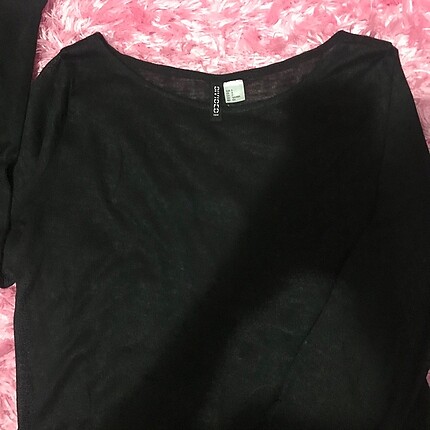 s Beden siyah Renk H&M ince bluz