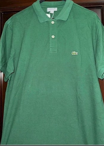 Lacoste Unisex Yeşil Tişört - Görsel 5