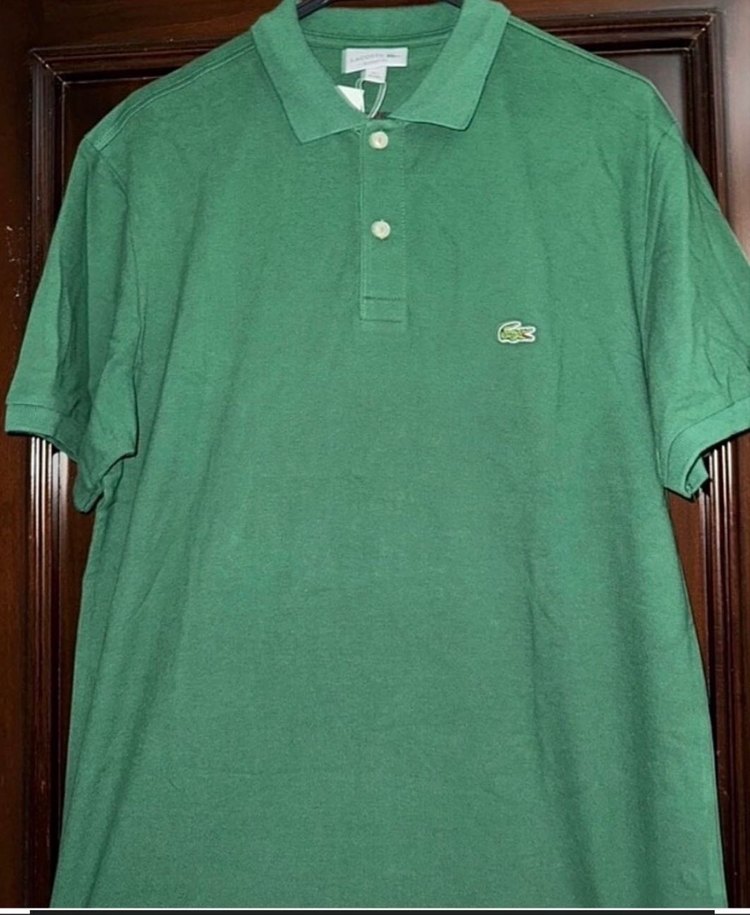 Lacoste Unisex Yeşil Tişört - Görsel 5