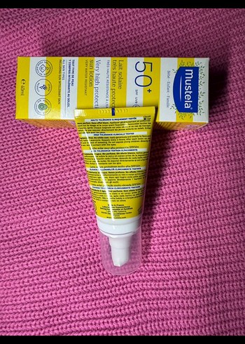 Mustela 50 Faktör Güneş Kremi - Görsel 3