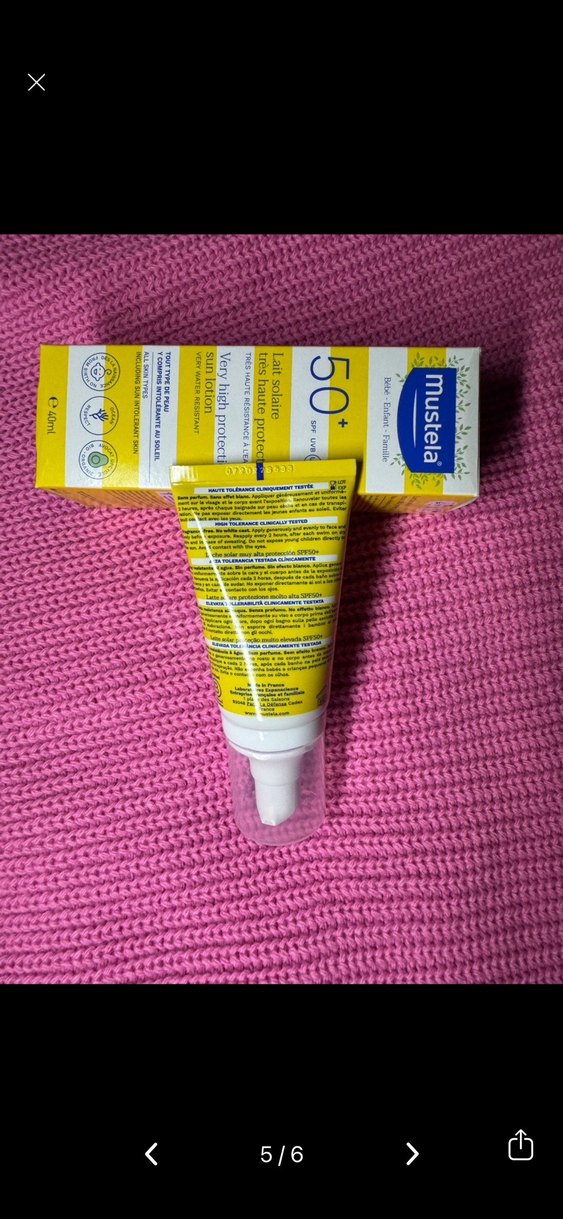 Mustela 50 Faktör Güneş Kremi - Görsel 3