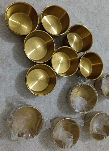 Beden altın Renk Gold kase