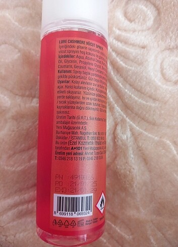 Beden Renk Lure Body Mist Cashmere Vücut Losyonu