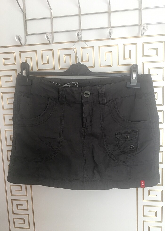 paraşüt kumaş mini etek - Görsel 2