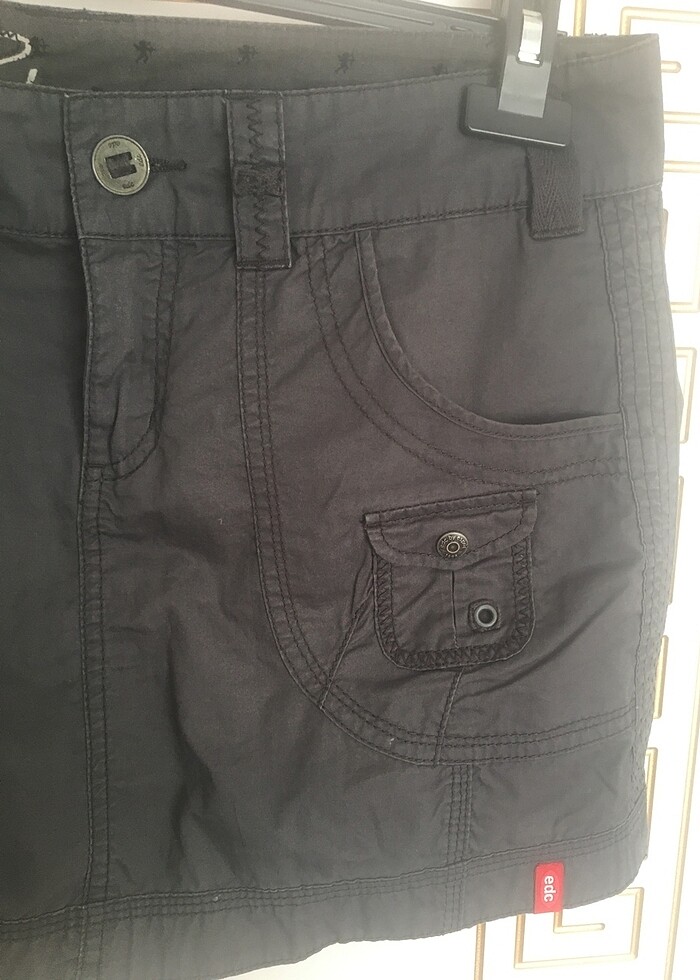 paraşüt kumaş mini etek - Görsel 3