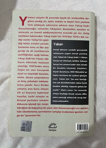 Yaban - Yakup Kadri Karaosmanoğlu - Görsel 2