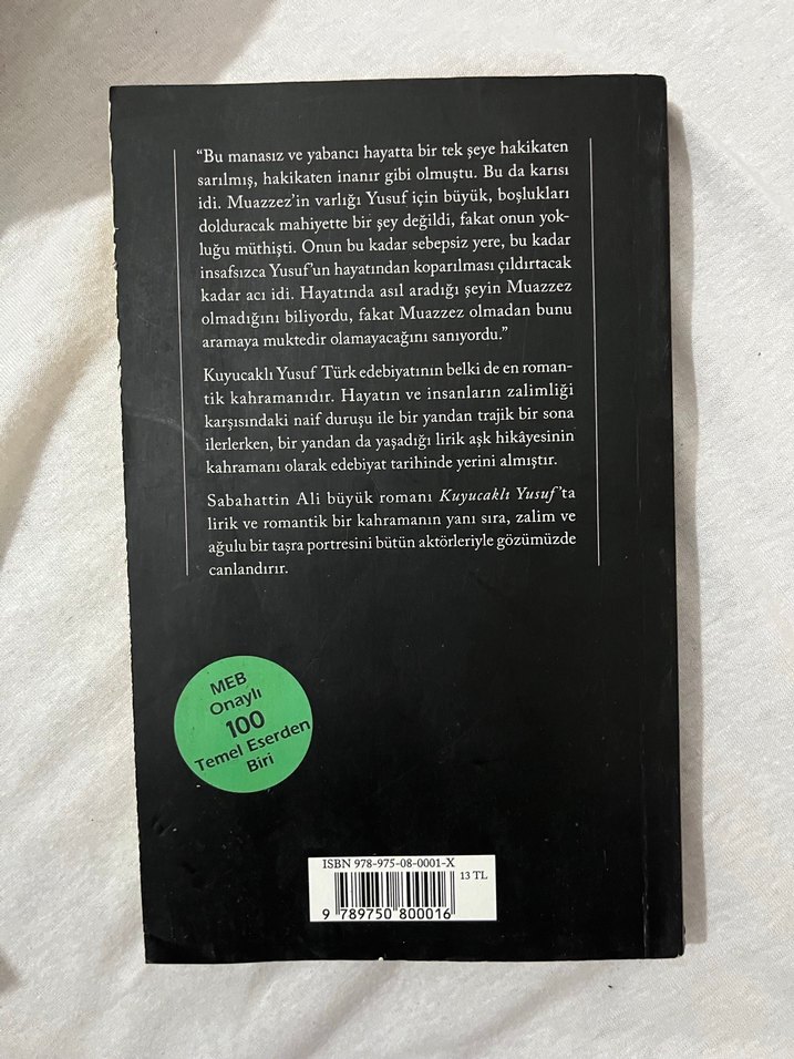 Kuyucaklı Yusuf - Sabahattin Ali Roman - Görsel 2