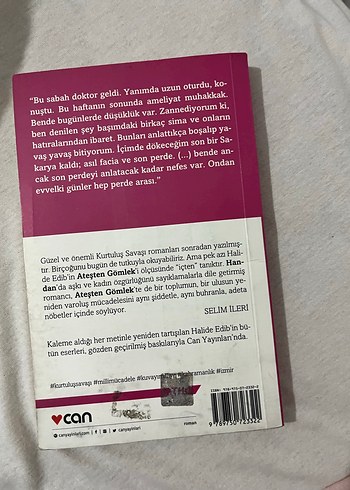 Ateşten Gömlek - Halide Edib Adıvar - Görsel 2