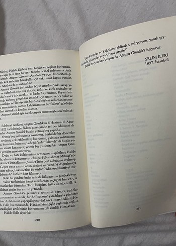 Ateşten Gömlek - Halide Edib Adıvar - Görsel 4