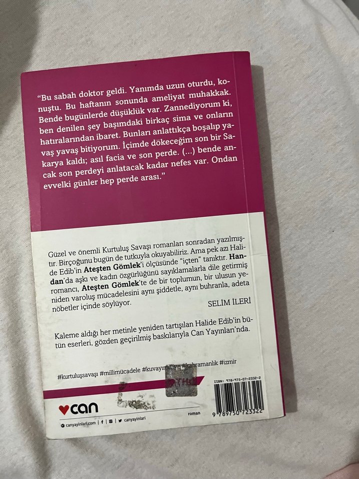 Ateşten Gömlek - Halide Edib Adıvar - Görsel 2