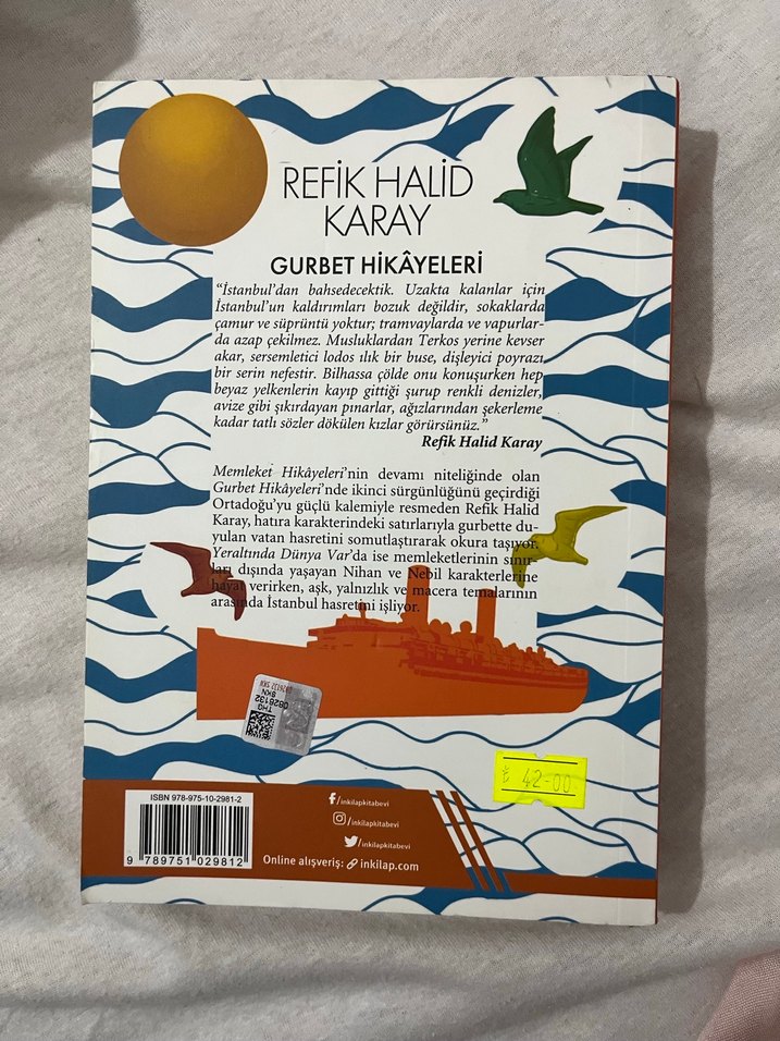 Refik Halid Karay - Gurbet Hikayeleri - Görsel 2