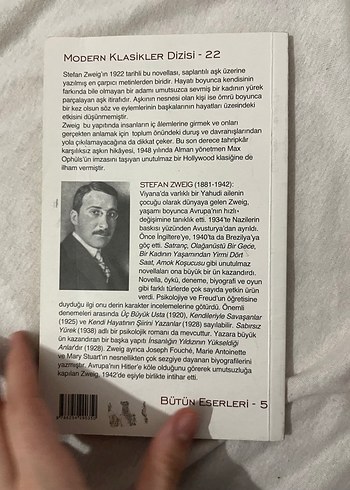 Bilinmeyen Bir Kadının Mektubu - Stefan Zweig - Görsel 2