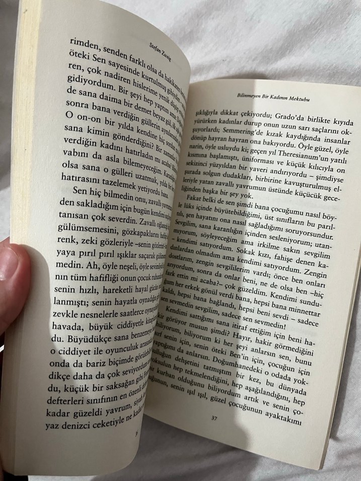 Bilinmeyen Bir Kadının Mektubu - Stefan Zweig - Görsel 4