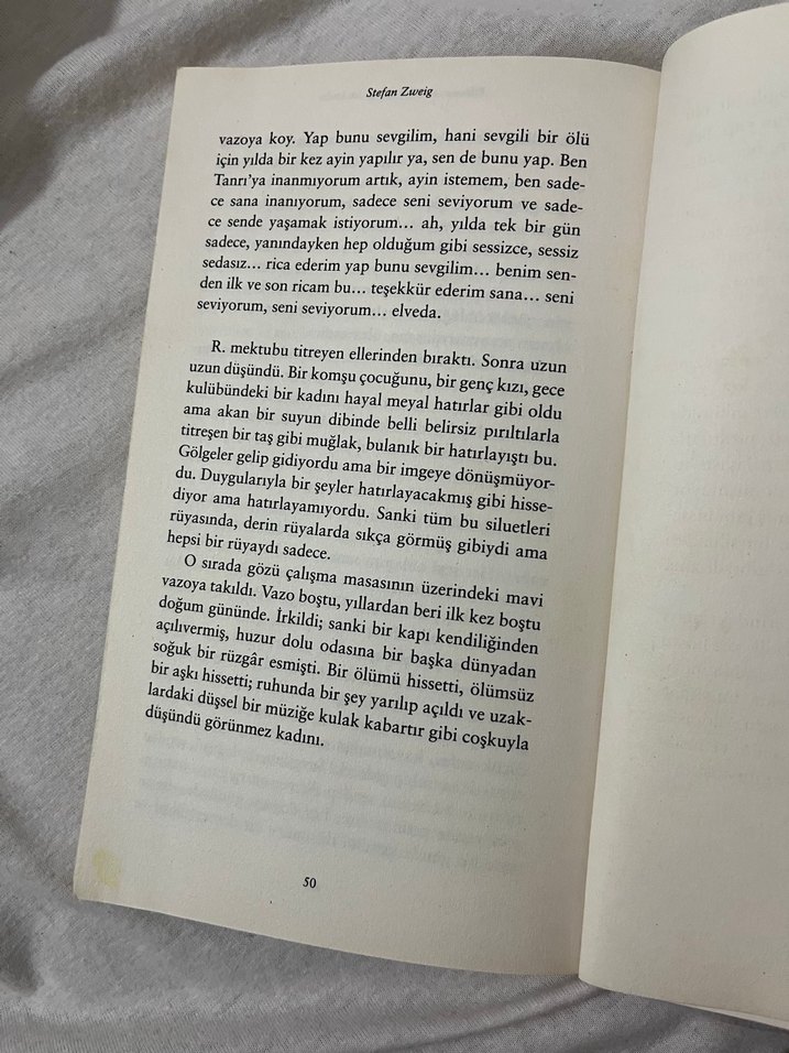 Bilinmeyen Bir Kadının Mektubu - Stefan Zweig - Görsel 3