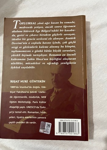 Reşat Nuri Güntekin - Yeşil Gece Romanı - Görsel 2