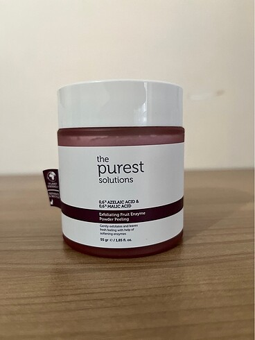 The purest enzim peeling