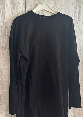 LC Waikiki Siyah Uzun Kollu Basic Sweatshirt