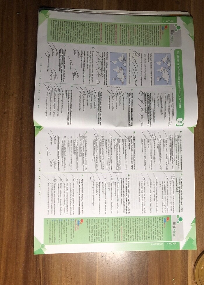 10.sınıf coğrafya test kitabı - Görsel 5