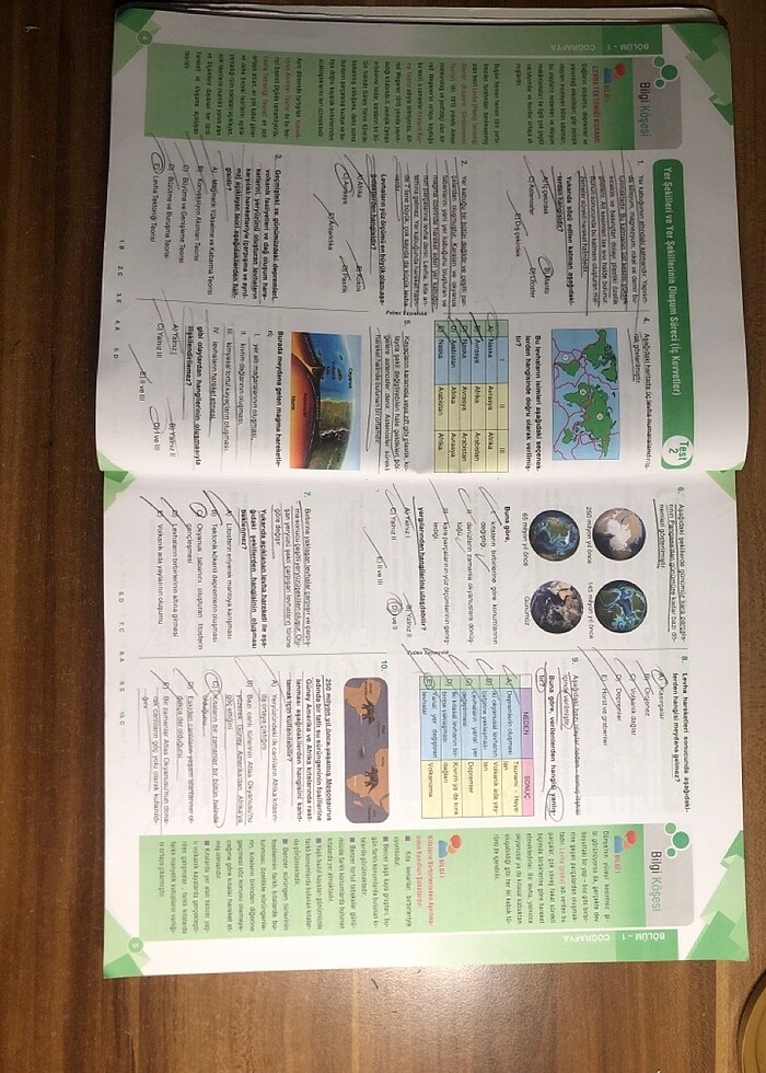 10.sınıf coğrafya test kitabı - Görsel 4