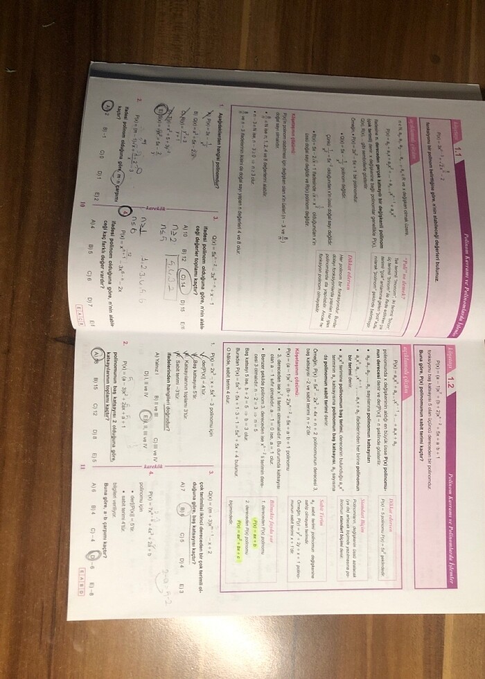 10.sınıf matematik test kitabı - Görsel 2